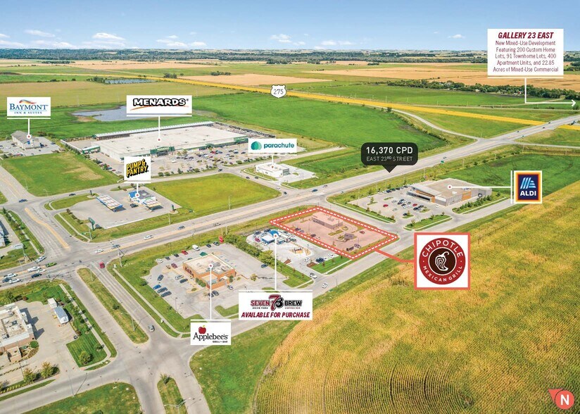 3550 E Elk Ln, Fremont, NE à vendre - Photo du bâtiment - Image 3 de 5