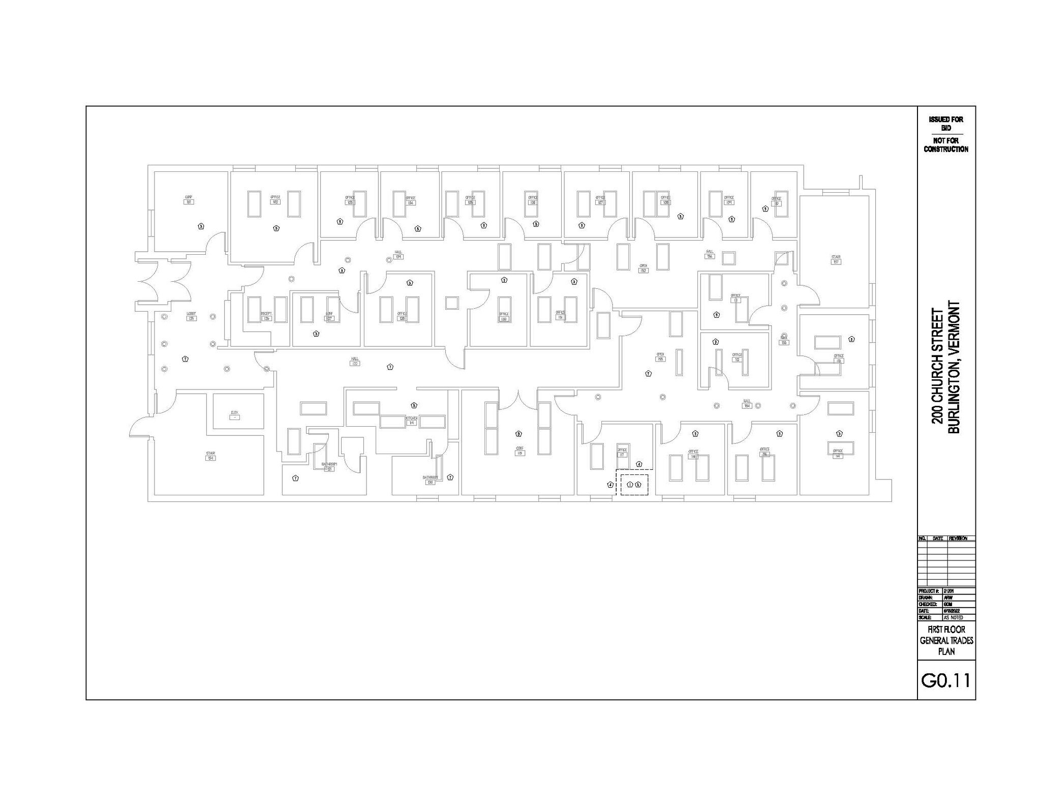 200 Church St, Burlington, VT à louer Plan d’étage- Image 1 de 10