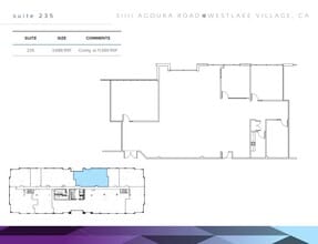 31111 Agoura Rd, Westlake Village, CA for lease Floor Plan- Image 2 of 2