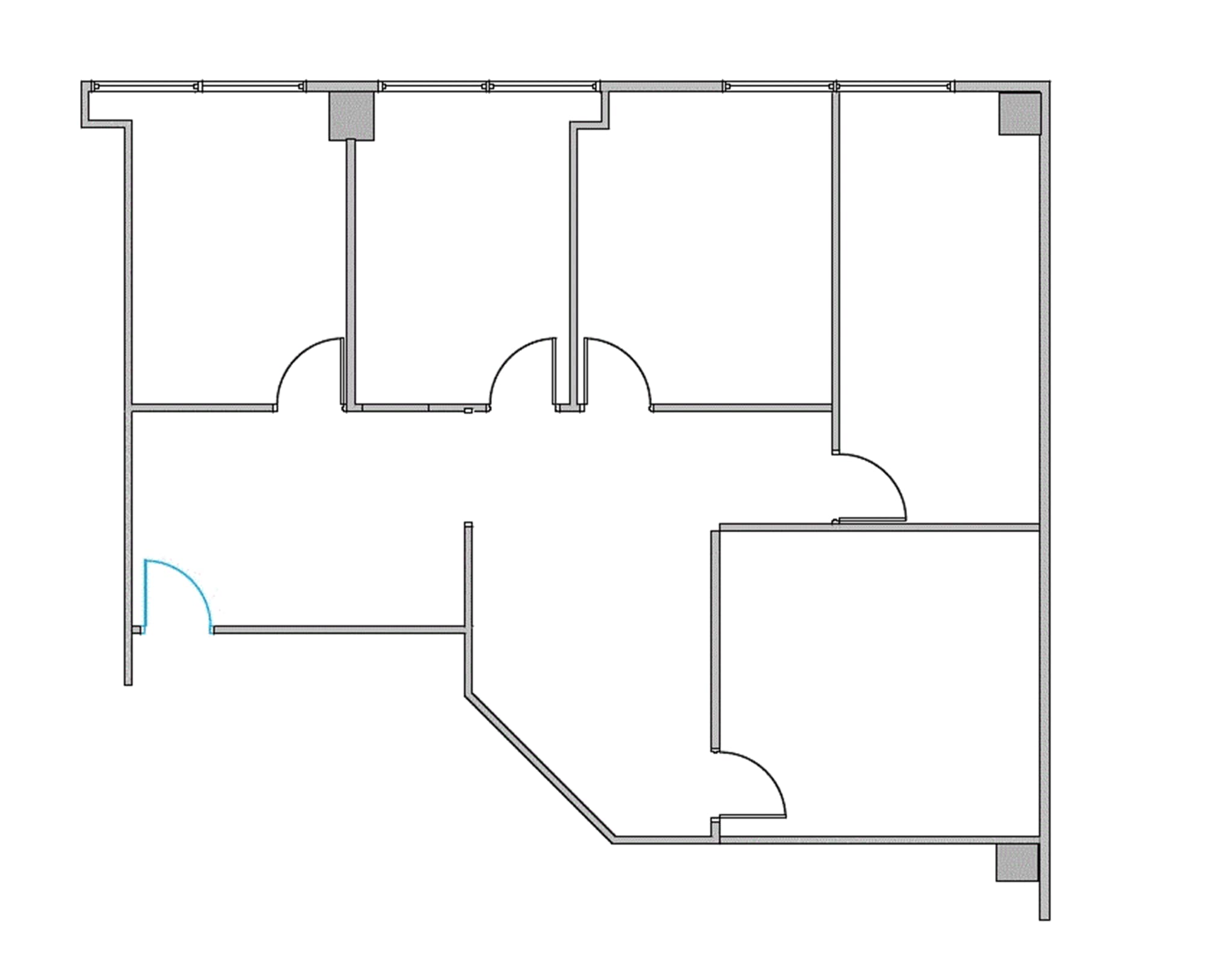 1910 Pacific Ave, Dallas, TX for lease Floor Plan- Image 1 of 1