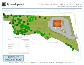 TBD (East Lot) Bass Lake Road, Plymouth, MN à louer Plan de site- Image 2 de 3