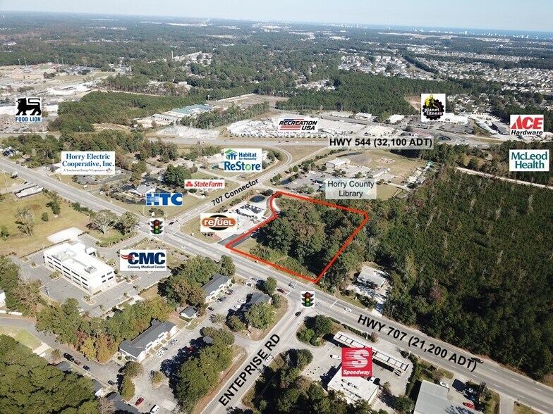 6189 Highway 707, Myrtle Beach, SC for lease - Building Photo - Image 1 of 5