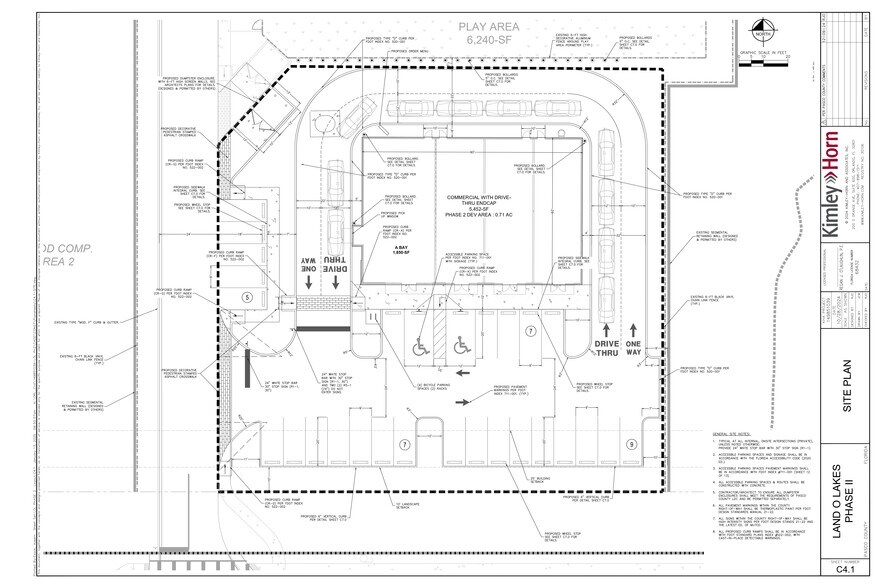 22427-22441 SR 54, Land O' Lakes, FL à louer - Plan de site - Image 3 de 6
