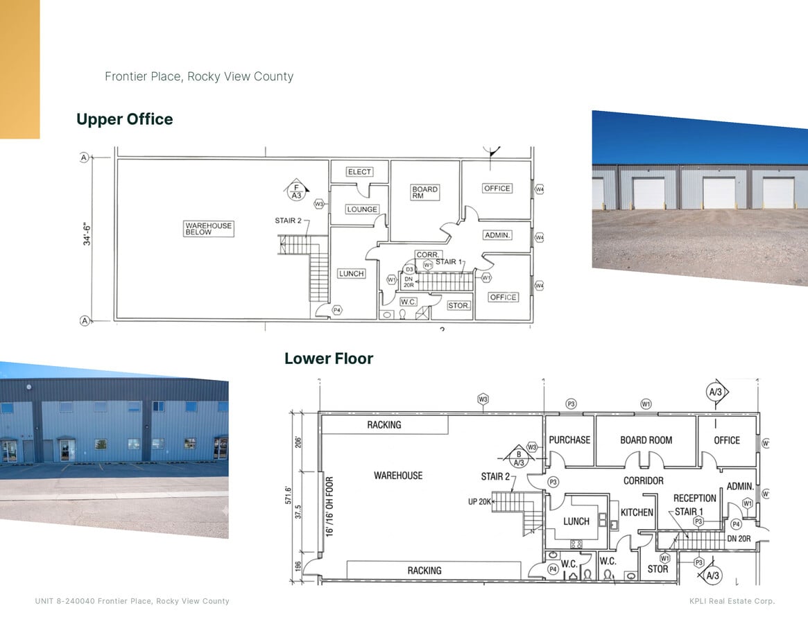 240040 Frontier Pl SE, Rocky View No 44, AB T1X 0N2 - Unit 8 - - Floor Plan - Image 1 of 1