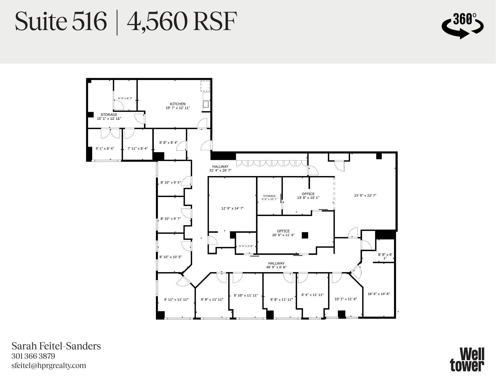 2021 K St NW, Washington, DC for lease Floor Plan- Image 1 of 1