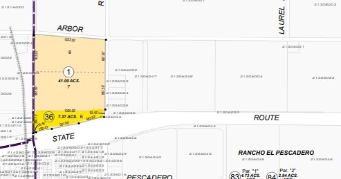 3701 N MacArthur Rd, Tracy, CA à vendre Plan cadastral- Image 1 de 2