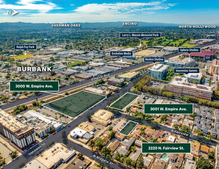 3000 W Empire Ave, Burbank, CA for sale - Aerial - Image 3 of 15