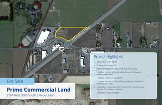 Plus de détails pour 2134 3000 S, Heber City, UT - Terrain à vendre