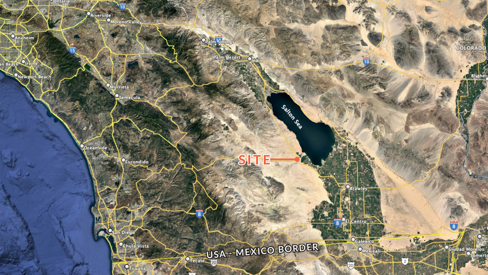 Land in Salton City, CA for sale - Aerial - Image 2 of 2