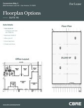 8562 NE Loop 410, San Antonio, TX for lease Floor Plan- Image 1 of 1