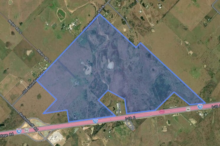 I-10 & Beckendorff Rd, Sealy, TX à vendre Aérien- Image 1 de 4
