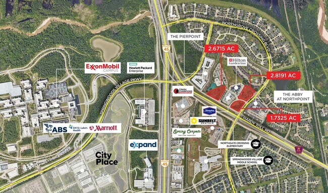 More details for NWC Hardy Toll Road & Northgate Crossing Boulevard, Spring, TX - Land for Sale