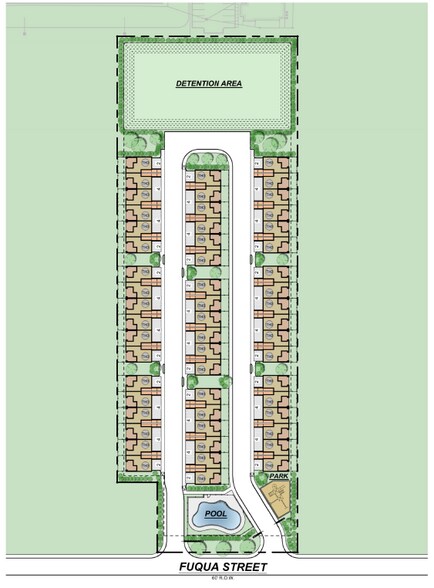 3937 Fuqua St, Houston, TX à vendre - Plan de site - Image 2 de 2