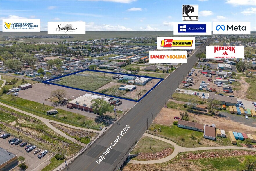 1115 S Greeley Hwy, Cheyenne, WY à vendre - Photo du bâtiment - Image 2 de 4