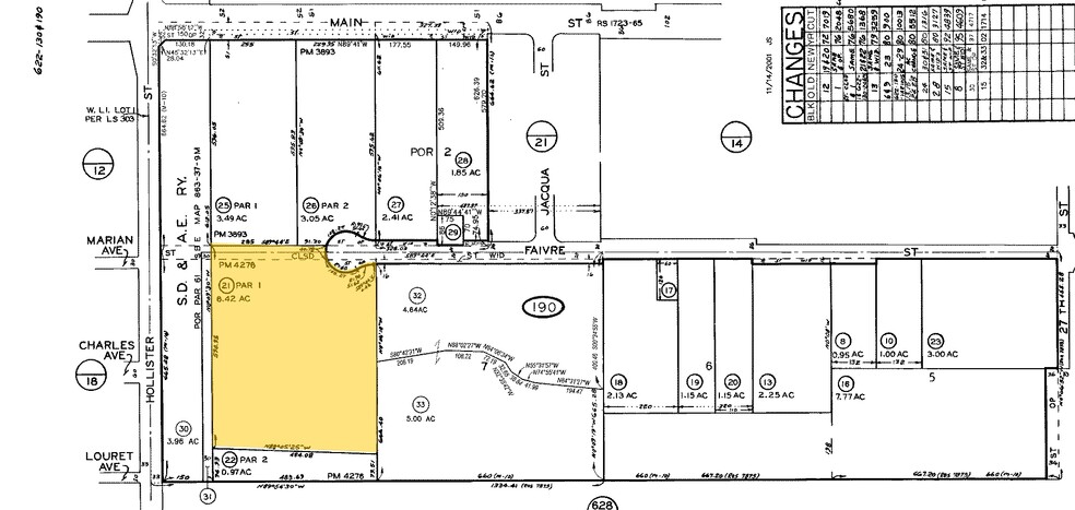 2387 Faivre St, Chula Vista, CA à louer - Plan cadastral - Image 2 de 2