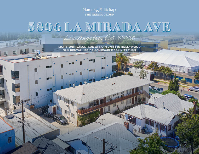 5806 La Mirada Ave, Los Angeles, CA à vendre - Photo du bâtiment - Image 1 de 8