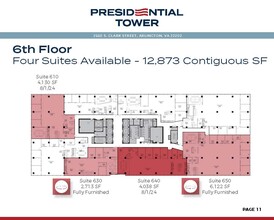 2550 S Clark St, Arlington, VA for lease Floor Plan- Image 1 of 1