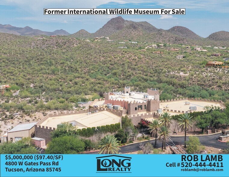 4800 W Gates Pass Rd, Tucson, AZ à vendre - Photo du bâtiment - Image 2 de 47