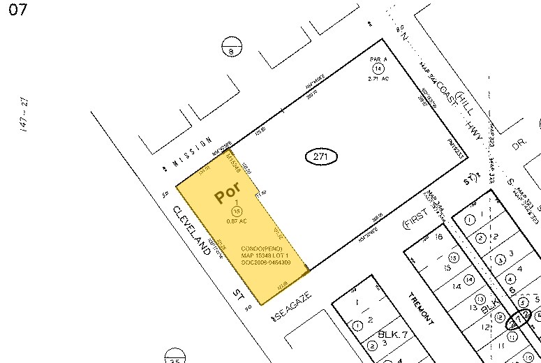 301 Mission Ave, Oceanside, CA à vendre - Plan cadastral - Image 3 de 28
