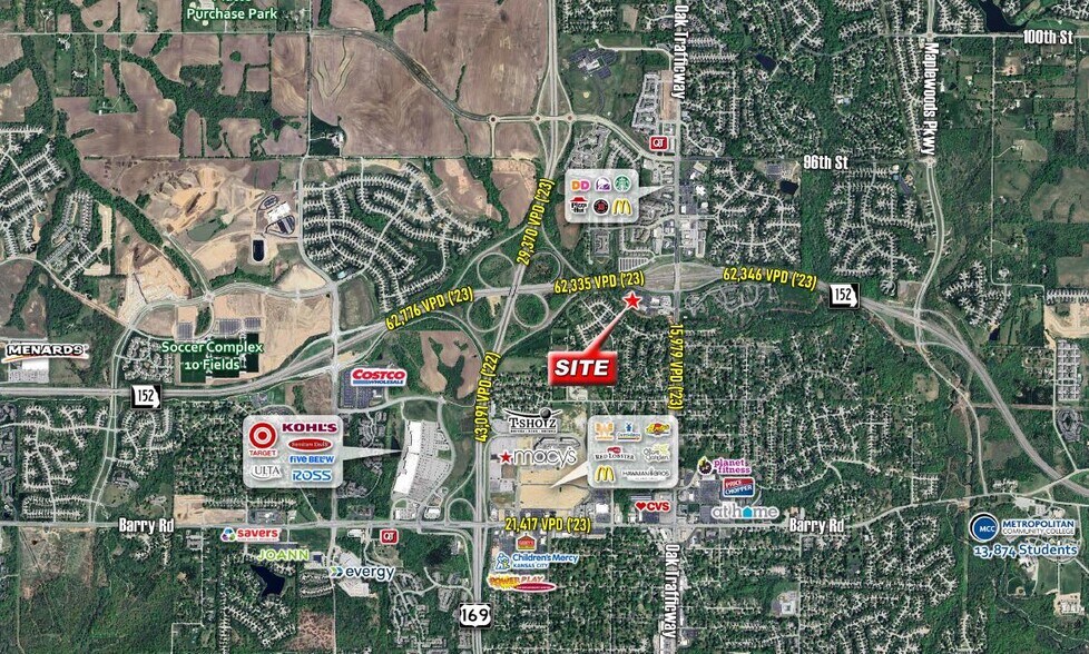 200-206 NE 91st St, Kansas City, MO à louer - Aérien - Image 2 de 2