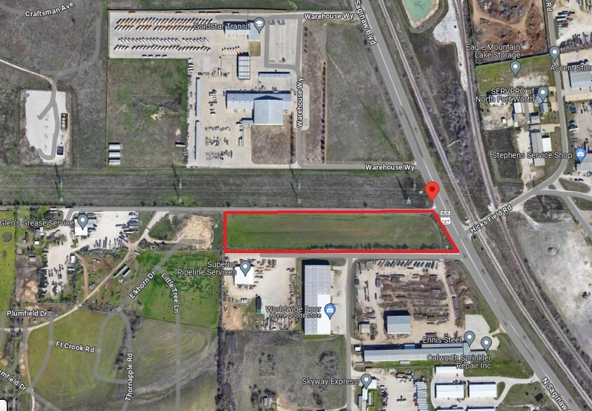 Highway 287, Saginaw, TX for sale - Building Photo - Image 1 of 1