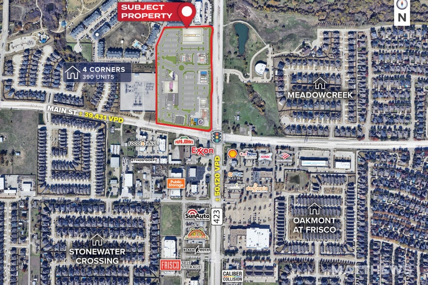 NWC FM 423 & King Rd, Frisco, TX à louer - Aérien - Image 3 de 3