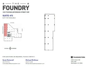 1055 Thomas Jefferson St NW, Washington, DC for lease Interior Photo- Image 1 of 1