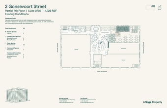 2 Gansevoort St, New York, NY à louer Plan d’étage- Image 1 de 7