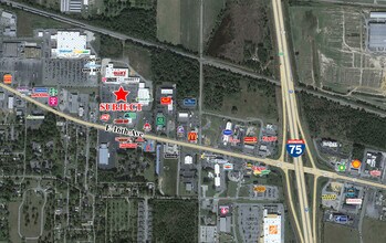 1407-1413 E 16th Ave, Cordele, GA - AERIAL  map view