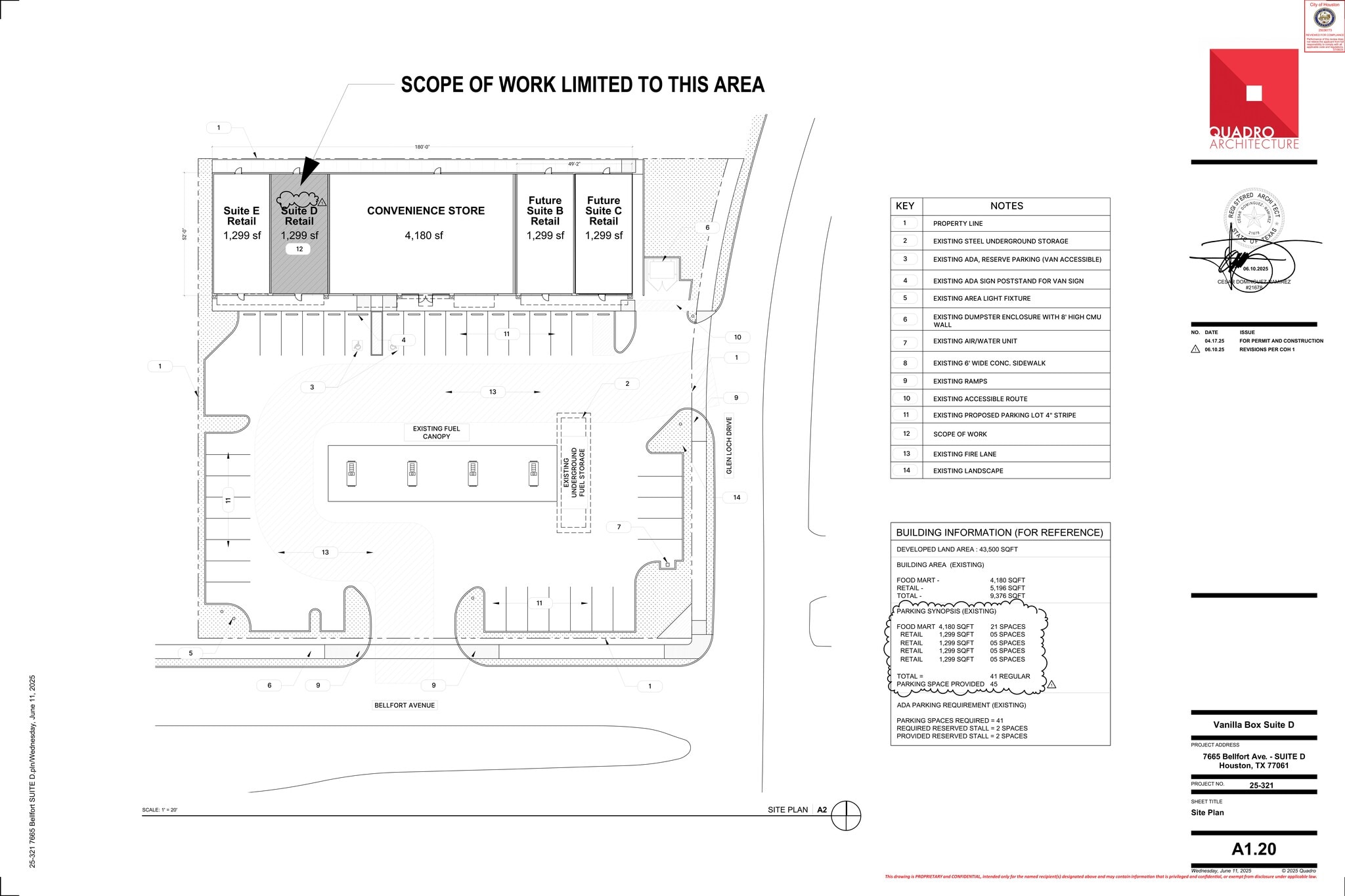 7665 Bellfort St, Houston, TX for lease Site Plan- Image 1 of 1