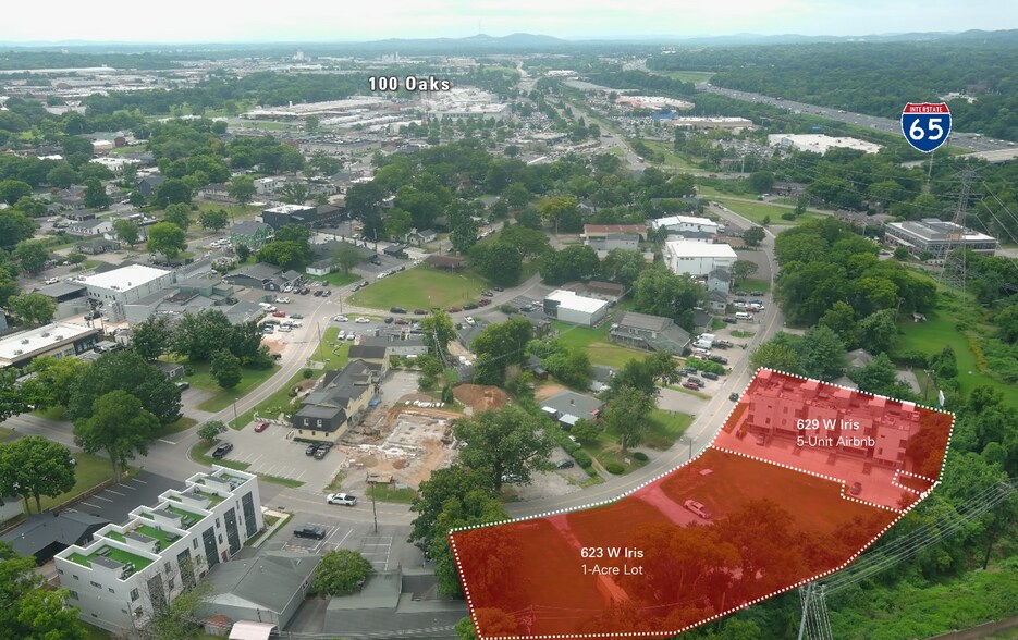 623 & 629 W Iris Drive, Nashville, TN portefeuille de 2 propriétés à vendre sur LoopNet.ca - Photo du bâtiment - Image 3 de 9