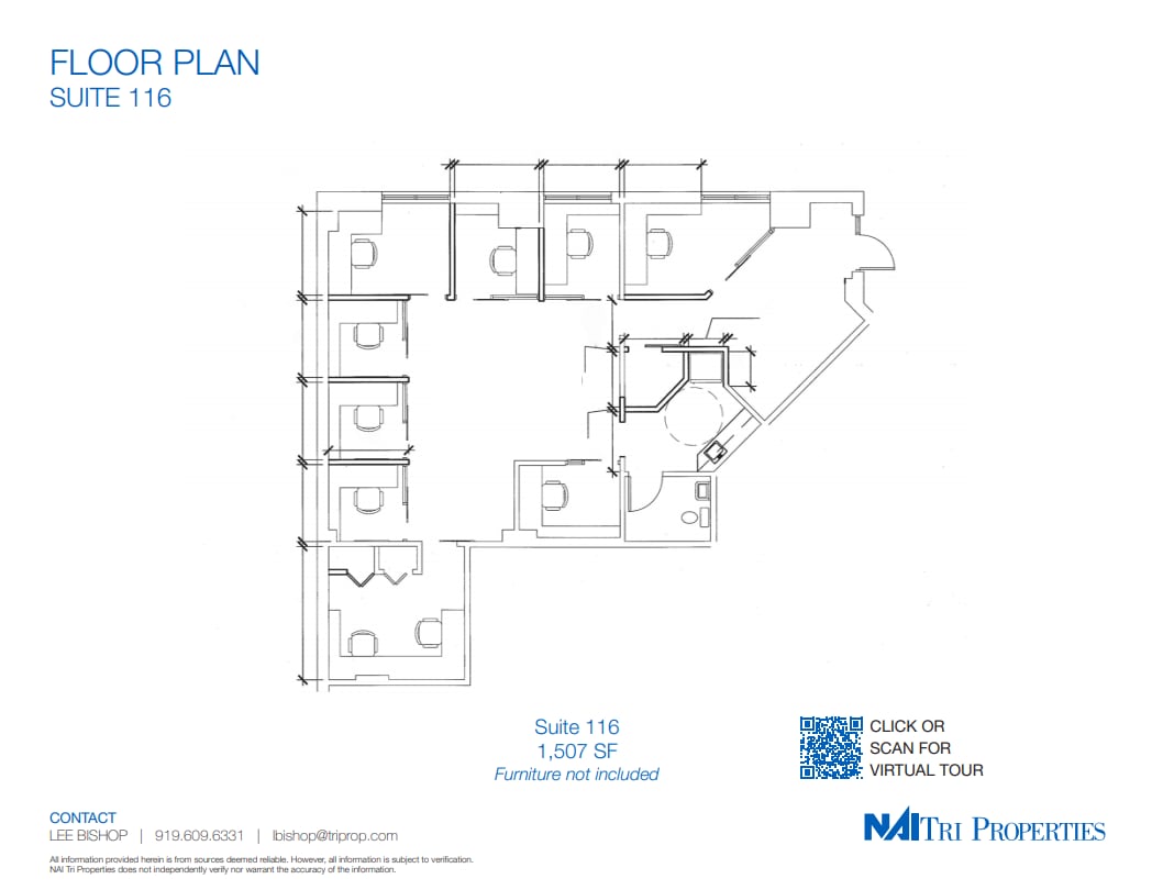 1904 S Main St, Wake Forest, NC for lease Floor Plan- Image 1 of 1