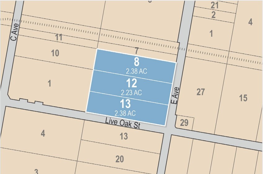 9780 E Ave, Hesperia, CA for sale - Plat Map - Image 2 of 2