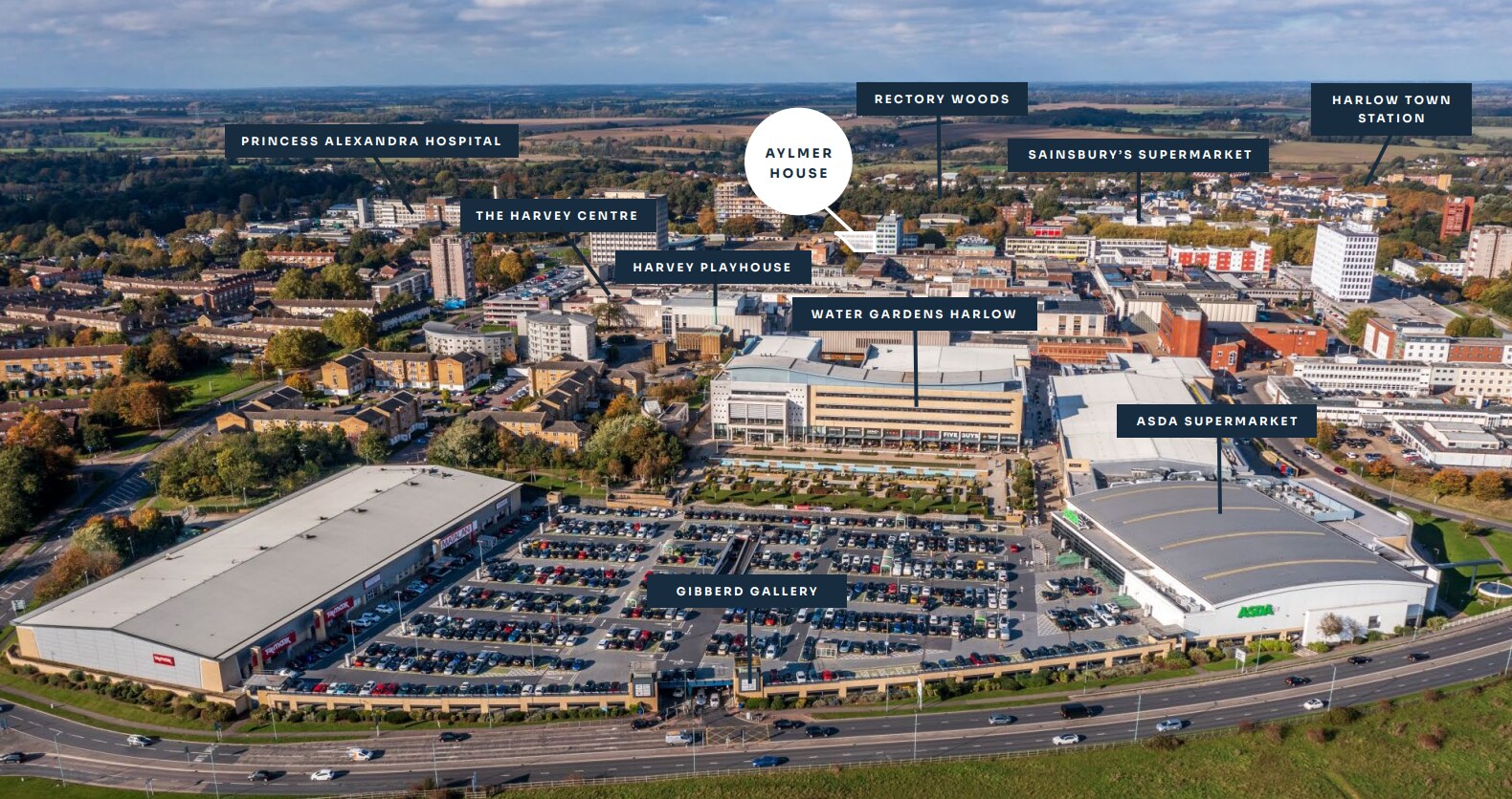 Kitson Way, Harlow for sale Aerial- Image 1 of 8