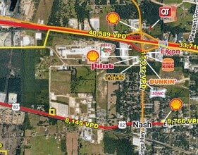 1001 Alumax Rd, Nash, TX - Aérien  Vue de la carte
