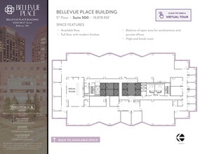 10500 NE 8th St, Bellevue, WA for lease Floor Plan- Image 1 of 1