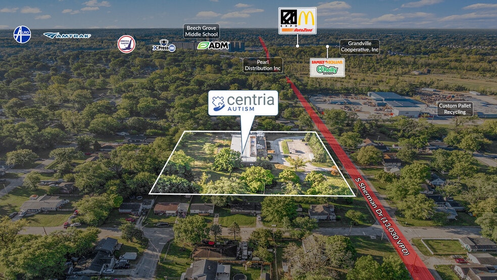 1315 S Sherman Dr, Indianapolis, IN for sale - Building Photo - Image 2 of 5