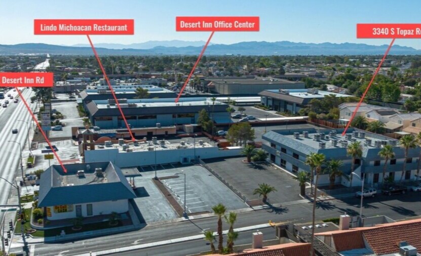 2625 E Desert Inn Rd, Las Vegas, NV à vendre - Photo du bâtiment - Image 3 de 31