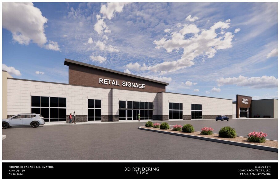 4340 Route 130, Beverly, NJ à louer - Photo du bâtiment - Image 1 de 5