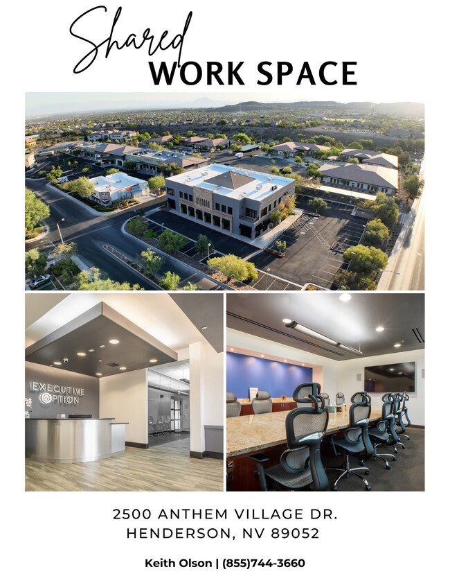 Plus de détails pour 2500 Anthem Village Dr, Henderson, NV - Coworking à louer