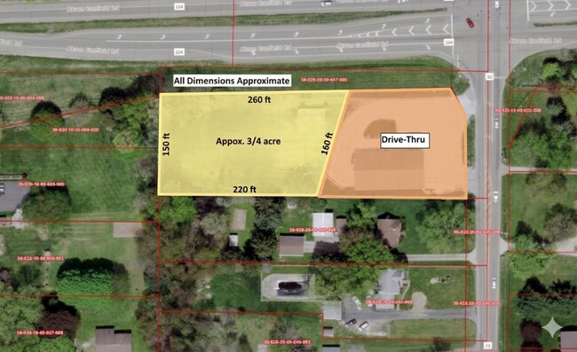 More details for 1395-1397 Ohio 43 & Rt. 224 Suffield Township OH, Mogadore, OH - Land for Sale