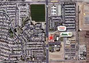 S S/SEC Arizona Ave & Queen Creek Ave, Chandler, AZ - AERIAL map view - Image1