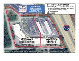 Plus de détails pour 2901-3005 Scarlett St – à vendre, Brunswick, GA
