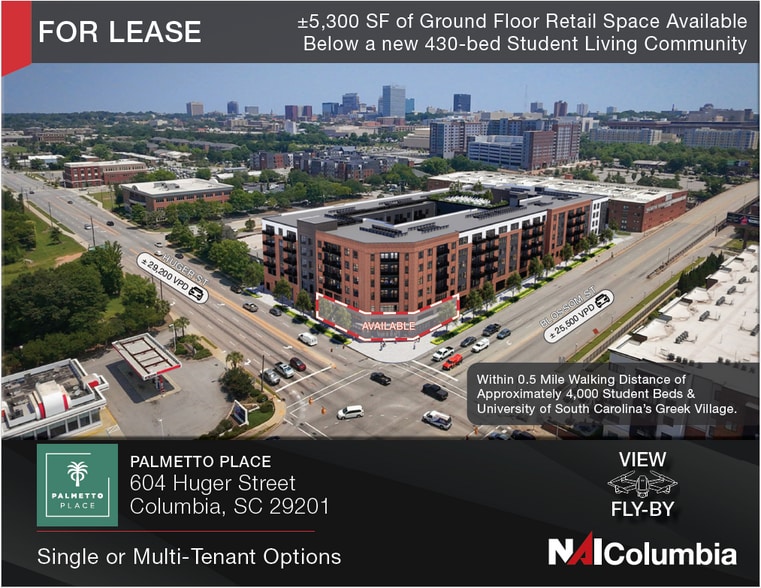 604 Huger St, Columbia, SC for lease - Primary Photo - Image 1 of 6