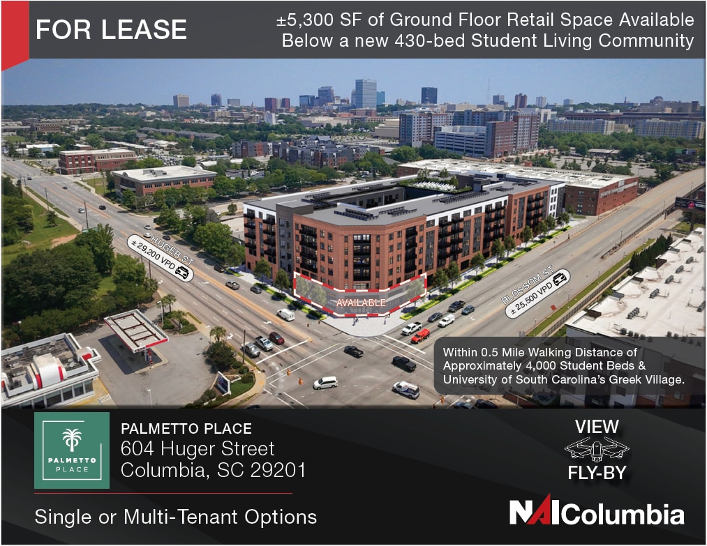 604 Huger St, Columbia, SC à louer Photo principale- Image 1 de 7