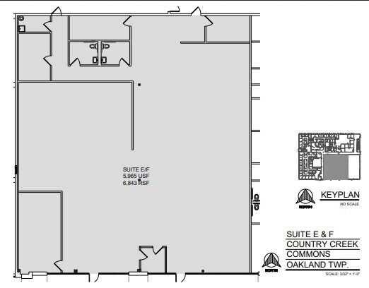 4818-4978 N Adams Rd, Oakland Township, MI for lease Floor Plan- Image 1 of 1