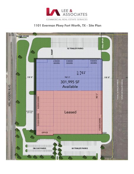 1101 Everman Pky, Fort Worth, TX for sale - Floor Plan - Image 1 of 1