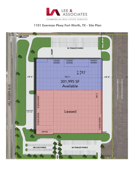 1101 Everman Pky, Fort Worth, TX à vendre - Plan d  tage - Image 1 de 1