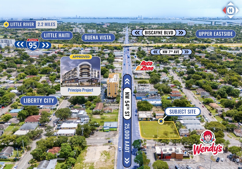 1090-1096 NW 54th St, Miami, FL à vendre - Photo du bâtiment - Image 2 de 11