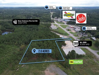 Plus de détails pour Adj. to 6123 Alabama 269, Parrish, AL - Terrain à vendre